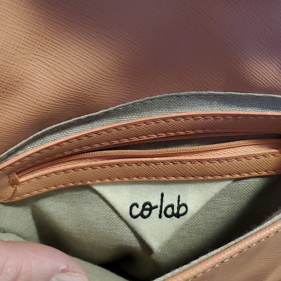2/$35  👜   peach coloured small cross body bag from co lab! - Picture 11 of 13